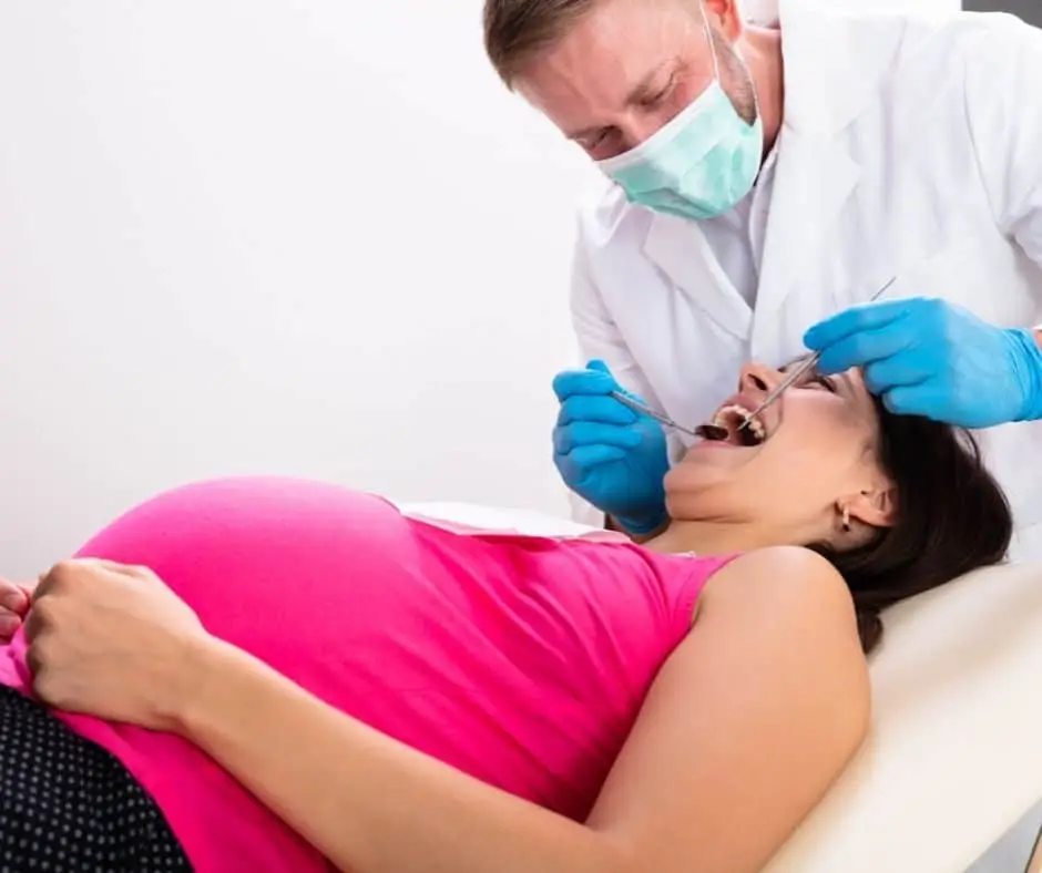 pregnant at the dentist